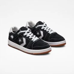 Converse CONS AS-1 Pro Ox - Black / White / Gum -Baker Store converse as 1 black white gum 4