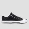 Converse CONS CTAS Pro Ox Skate Shoes - Black / Black / White -Baker Store converse ctas pro black white skate shoes 1