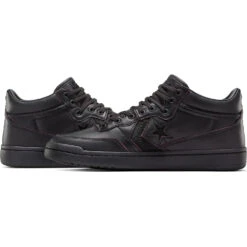 Converse CONS Remy Taveira Fastbreak Pro Mid Skateboard Shoes - Black / Black / Black -Baker Store converse fastbreak pro mid black 3