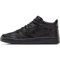 Converse CONS Remy Taveira Fastbreak Pro Mid Skateboard Shoes - Black / Black / Black -Baker Store converse fastbreak pro mid black 9