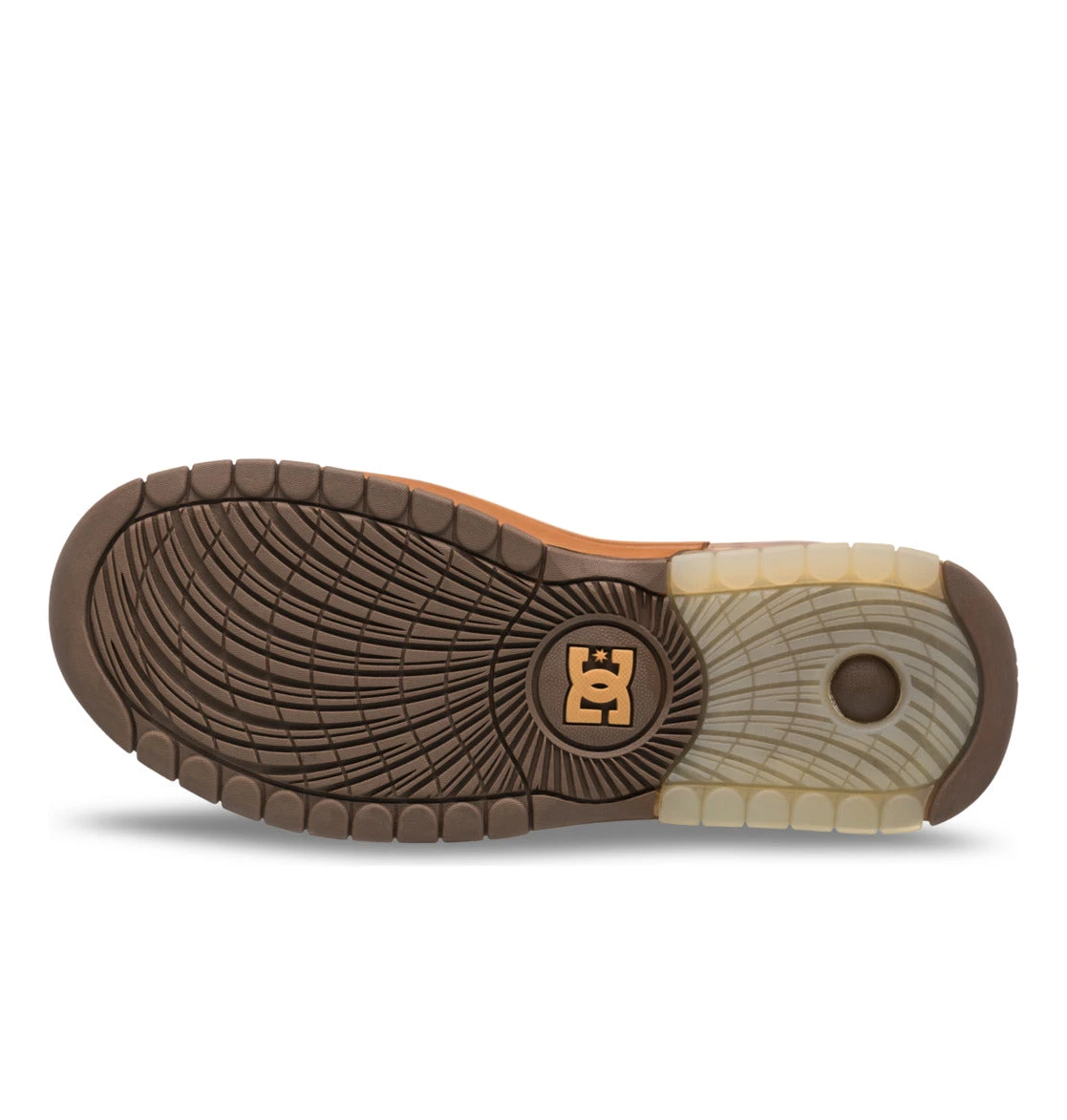 DC Skateboarding Lucien Skate Shoes - Brown / Tan 8 DC Skateboarding Lucien Skate Shoes - Brown / Tan - Image 6