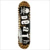 Death Skateboards Leopard Punk Skateboard Deck 8.25 -Baker Store death skateboards leopard deck 8.375