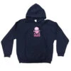 Death Skateboards Skull Logo Hoodie - Black/Pink -Baker Store deathblackpinkhoodie