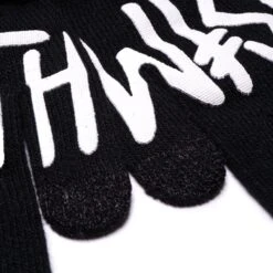 Deathwish Deathspray Gloves - Black -Baker Store deathwish deathspray gloves black 2