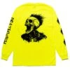 Deathwish Creeping Long Sleeve Tee - Neon -Baker Store deathwish skateboards creeping long sleeve 1