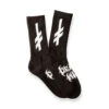 Deathwish Skateboards Nightrider Socks - Black -Baker Store deathwish skateboards nightrider socks black