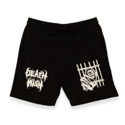 Deathwish Spookies Sweat Shorts - Black