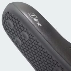 Adidas Skateboarding X Dime Ayoon Slides - Core Black / Vista Grey / Gold Metallic -Baker Store dime adidas ayoon 7