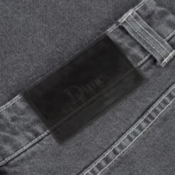 Dime MTL Classic Denim Shorts - Faded Black -Baker Store dime mtl classic denim shorts faded black 4