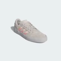 Adidas Skateboarding X Dime Busenitz Vulc II Skate Shoes - Clear Granite / Wonder Mauve / Wonder Quartz -Baker Store dime4