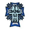 Dogtown Cross Logo Colour Patch - Blue -Baker Store dogtown cross logo colour patch