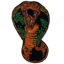 Dungeon Cobra Embroidered Patch
