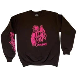 Dungeon Lights Out Crewneck Sweatshirt - Brown