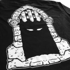 Dungeon Portcullis Long Sleeve T-Shirt - Black -Baker Store dungeon portcullis long sleeve t shirt black 3