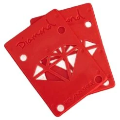 Diamond Supply Co. Rise And Shine Rider Pads Red - 1/8"