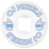 OJ Wheels From Concentrate Hardline 101A White/Blue Skateboard Wheels - 52mm -Baker Store hardline