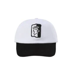 Helas Dieu Cap - White / Black -Baker Store helas dieu cap white black 1