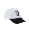 Helas Dieu Cap - White / Black -Baker Store helas dieu cap white black 2