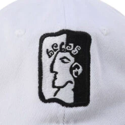 Helas Dieu Cap - White / Black -Baker Store helas dieu cap white black 5
