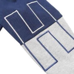 Helas Negative Crewneck - Grey / Navy -Baker Store helas negative crewneck heather grey navy 7