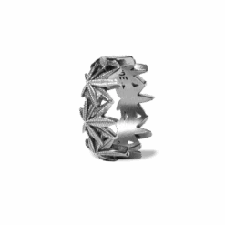 HUF Plantlife Ring - Silver -Baker Store huf plantlife ring silver 3