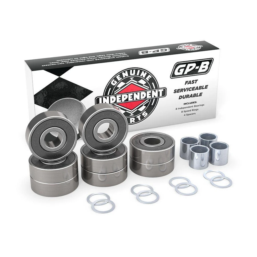 Independent Genuine Parts Skateboard Bearings Black 3 Independent Genuine Parts Skateboard Bearings Black