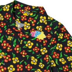 Krooked Aloha Flower Short Sleeve Shirt -Baker Store krooked skateboards custome short sleeve shirt aloha flower 3
