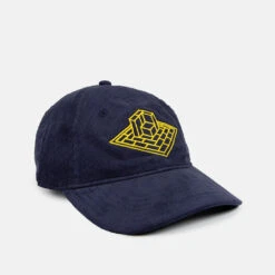 The National Skateboard Co. Gallop Cord Cap - Midnight Blue