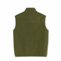 Polar Skate Co Basic Fleece Vest - Army Green -Baker Store polar skate co fleece vest army green 3