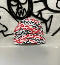 Sex Skateboards Camo 6 Panel Cap - White