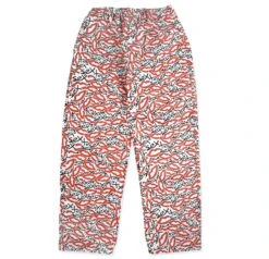 Sex Skateboards Camo Baggy Fit Denim - White