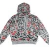 Sex Skateboards Luigis Hoodie - Grey -Baker Store sex luigis hoodie grey 1