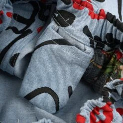 Sex Skateboards Luigis Baggy Fit Denim Shorts - Blue -Baker Store sex luigis shorts blue 3