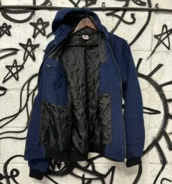 Sex Skateboards Mini Logo Embroidered Denim Coat - Blue -Baker Store sex skateboards mini logo embroidered coat blue denim 2