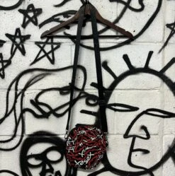 Sex Skateboards Camo Sling Bag - Black