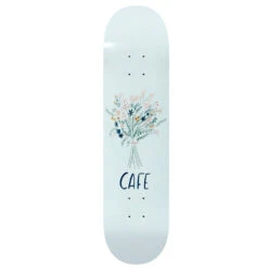 Skateboard Cafe Bouquet Skateboard Deck White - 8.00