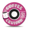 Sml. Wheels Coffee Cruiser Mr Pink 78a Skateboard Wheels - 52mm -Baker Store sml wheels coffee cruiser mr pink