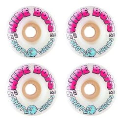 Snot Wheel Co Wide Boys Wheels 57mm 101A Glow In The Dark