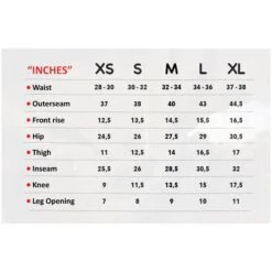 Televisi Star Baggy OG Slugger Jeans - Black / White -Baker Store telivisistar size guide