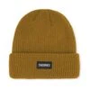 Theories Of Atlantis Stamp Label Rib Knit Beanie - Mustard -Baker Store theories of atlantis stamp label rib knit beanie mustard 1