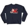 Toy Machine Toons Devil Cat Crewneck Sweatshirt - Navy -Baker Store toy machine retro cat crew navy