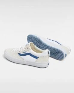 Vans Skate Lizzie Low Skateboard Shoes - White / Light Blue -Baker Store vans lizzie low white light blue 3