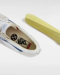 Vans Skate Lizzie Low Skateboard Shoes - White / Light Blue -Baker Store vans lizzie low white light blue 5