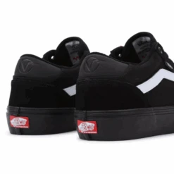 Vans Rowan Skate Shoes Black/Black/White -Baker Store vansrowanblack black white5