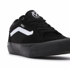 Vans Rowan Skate Shoes Black/Black/White -Baker Store vansrowanblack black white6