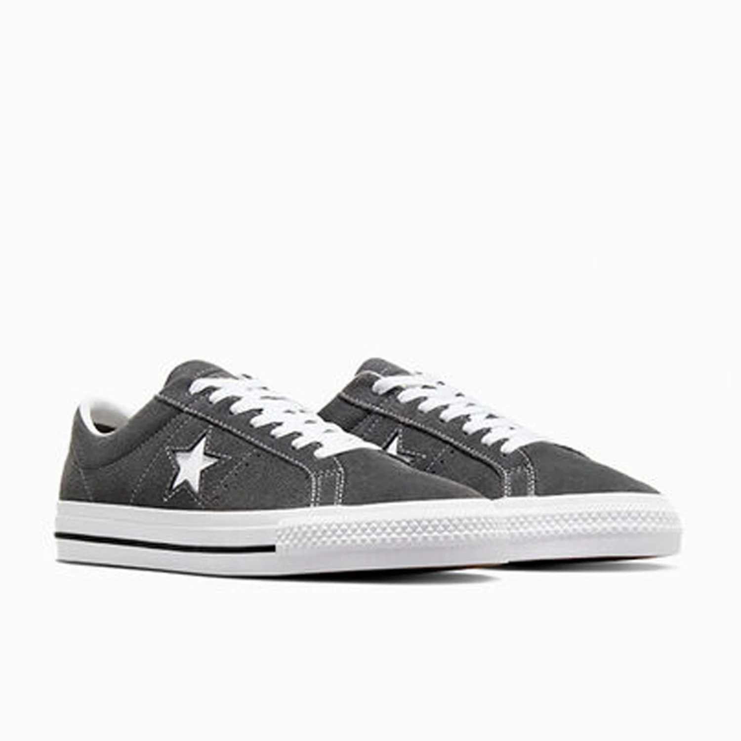 Converse CONS One Star Pro Ox Skateboarding Shoes - Dark Matter / White 6 Converse CONS One Star Pro Ox Skateboarding Shoes - Dark Matter / White - Image 4