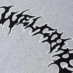 Welcome Skateboards Barb Applique Crewneck - Heather -Baker Store welcome skateboards barb applique crew heather 3