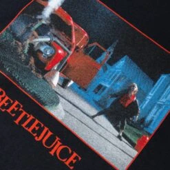 Welcome X Beetlejuice Tombstone Tee - Black -Baker Store welcome skateboards beetlejuice tombstone tee black 5