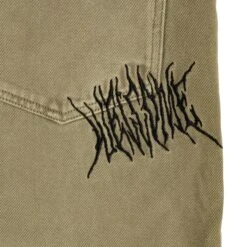 Welcome Skateboards Chasm Baggy Denim Jorts - Cedar -Baker Store welcome skateboards chasm shorts cedar 5