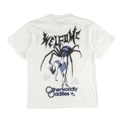 Welcome Skateboards Widow Tee - White / Purple